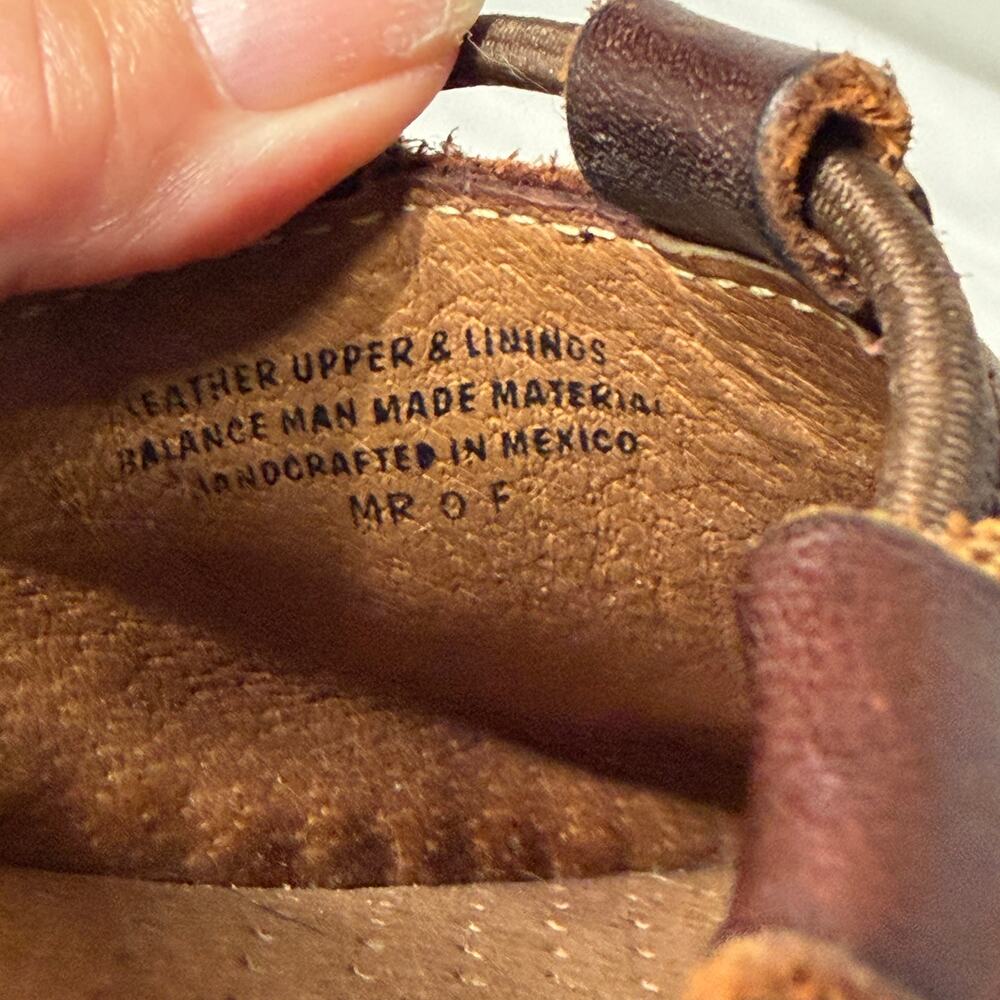 Born Shoes Slingback Brown Leather Boho Hippie Grunge Comfort Casual Mules 9M - Picture 7 of 9